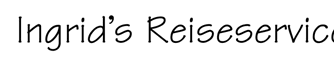 Ingrids Reiseservice